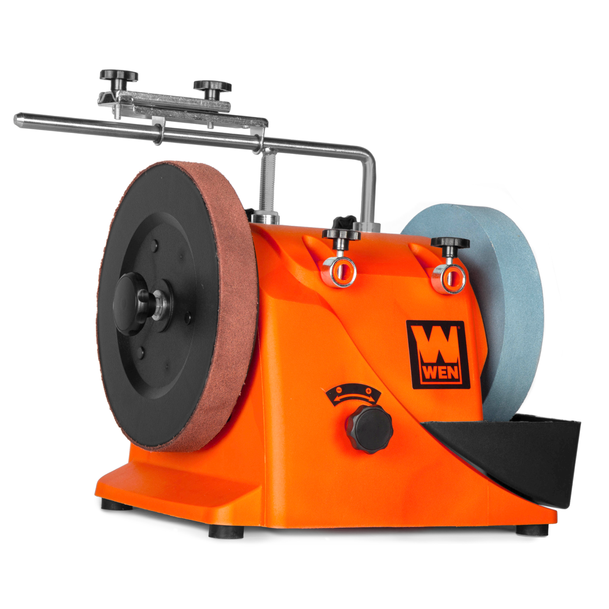 WEN, 8in. Water Cooled Wet/Dry Sharpening System, Wheel Diameter 8 in, Max. Speed 120 rpm, Model# BG4108